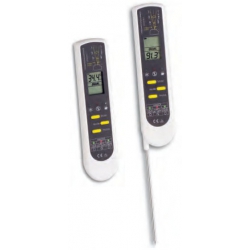 Termometr z pirometrem DualTemp Pro (do 250°C, HACCP, Cool Chain) (Dostmann electronic)